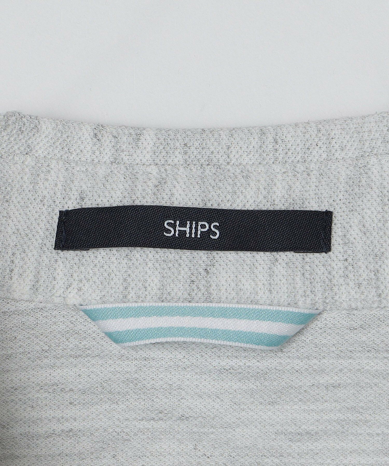 *SHIPS: 吸水速乾・UVケア Drymix(R)ワンポイントロゴ レギュラーカラー ポロシャツ